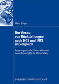 Binger |  Der Ansatz von Rückstellungen nach HGB und IFRS im Vergleich | Buch |  Sack Fachmedien