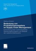 Amann |  Amann, M: Bedeutung von Produktionskompetenz im Supply Chain | Buch |  Sack Fachmedien