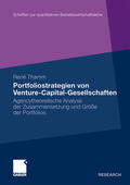 Thamm |  Thamm, R: Portfoliostrategien von Venture-Capital-Gesellscha | Buch |  Sack Fachmedien