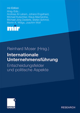 Moser |  Internationale Unternehmensführung | Buch |  Sack Fachmedien