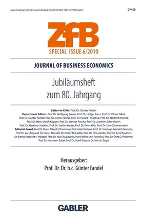 Fandel |  Jubiläumsheft zum 80. Jahrgang | Buch |  Sack Fachmedien