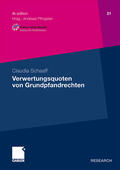 Schaaff |  Schaaff, C: Verwertungsquoten von Grundpfandrechten | Buch |  Sack Fachmedien