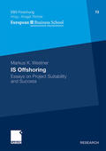 Westner |  Westner, M: IS Offshoring | Buch |  Sack Fachmedien