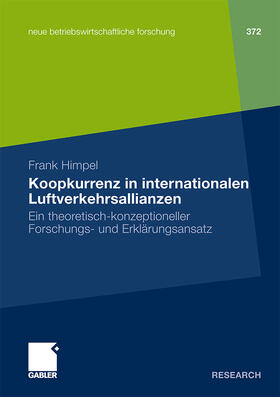 Himpel |  Himpel, F: Koopkurrenz in internationalen Luftverkehrsallian | Buch |  Sack Fachmedien