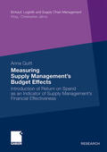 Quitt |  Quitt, A: Measuring Supply Management¿s Budget Effects | Buch |  Sack Fachmedien