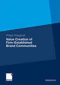 Wiegandt |  Value Creation of Firm-Established Brand Communities | Buch |  Sack Fachmedien