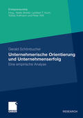 Schönbucher |  Schönbucher, G: Unternehmerische Orientierung und Unternehme | Buch |  Sack Fachmedien