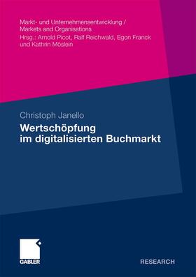 Janello | Janello, C: Wertschöpfung im digitalisierten Buchmarkt | Buch | 978-3-8349-2283-0 | sack.de