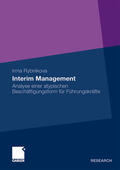 Rybnikova |  Interim Management | Buch |  Sack Fachmedien
