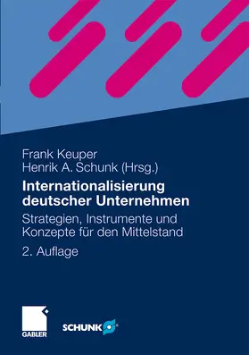 Schunk / Keuper |  Internationalisierung deutscher Unternehmen | Buch |  Sack Fachmedien