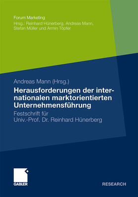 Mann | Herausforderungen der internationalen marktorientierten Unte | Buch | 978-3-8349-2403-2 | sack.de