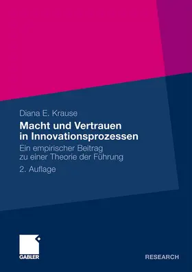 Krause |  Macht und Vertrauen in Innovationsprozessen | Buch |  Sack Fachmedien