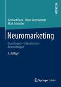 Raab / Schindler / Gernsheimer |  Neuromarketing | Buch |  Sack Fachmedien