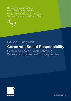 Duong Dinh | Duong Dinh, H: Corporate Social Responsibility | Buch | 978-3-8349-2615-9 | sack.de