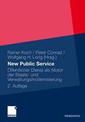 Koch / Conrad / Lorig |  New Public Service | Buch |  Sack Fachmedien