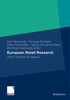 Morschett / Rudolph / Swoboda | European Retail Research | Buch | 978-3-8349-2709-5 | sack.de