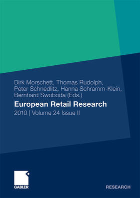 Morschett / Rudolph / Schnedlitz | European Retail Research | Buch | sack.de