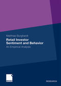 Burghardt |  Retail Investor Sentiment and Behavior | Buch |  Sack Fachmedien