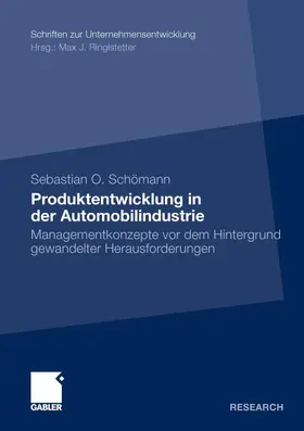 Schömann |  Produktentwicklung in der Automobilindustrie | Buch |  Sack Fachmedien