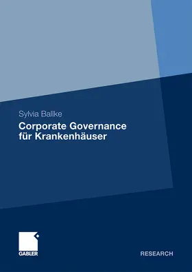 Ballke |  Corporate Governance für Krankenhäuser | Buch |  Sack Fachmedien