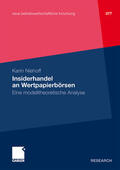 Niehoff |  Niehoff, K: Insiderhandel an Wertpapierbörsen | Buch |  Sack Fachmedien