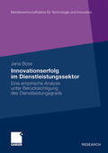 Boss |  Boss, J: Innovationserfolg im Dienstleistungssektor | Buch |  Sack Fachmedien