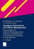 Akhavan-Hezavei / Rodatus / Rompel |  Handbuch Sekretariat und Office Management | Buch |  Sack Fachmedien