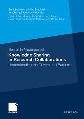 Niedergassel |  Knowledge Sharing in Research Collaborations | Buch |  Sack Fachmedien