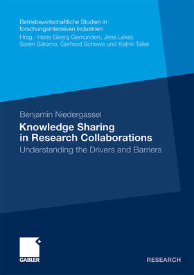 Niedergassel | Niedergassel, B: Knowledge Sharing in Research Collaboration | Buch | 978-3-8349-2961-7 | sack.de