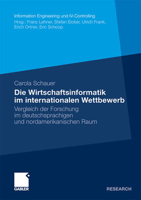 Schauer | Schauer, C: Wirtschaftsinformatik im internationalen Wettbew | Buch | 978-3-8349-3017-0 | sack.de