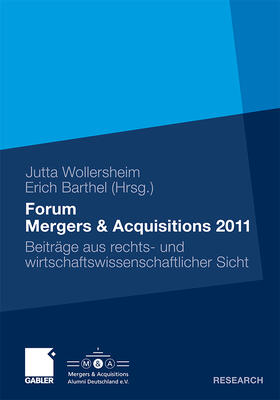 Barthel / Wollersheim | Forum Mergers & Acquisitions 2011 | Buch | 978-3-8349-3037-8 | sack.de