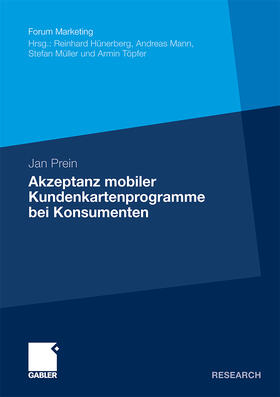 Prein | Prein, J: Akzeptanz mobiler Kundenkartenprogramme bei Konsum | Buch | 978-3-8349-3052-1 | sack.de