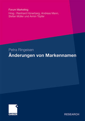 Ringeisen |  Ringeisen, P: Änderungen von Markennamen | Buch |  Sack Fachmedien