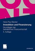 Becker |  Investition und Finanzierung | Buch |  Sack Fachmedien
