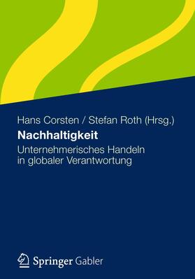 Roth / Corsten | Nachhaltigkeit | Buch | 978-3-8349-3179-5 | sack.de