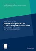 Geigenmüller |  Geigenmüller, A: Interaktionsqualität und Kundenintegrations | Buch |  Sack Fachmedien