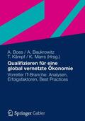 Boes / Baukrowitz / Kämpf |  Qualifizieren für eine global vernetzte Ökonomie | Buch |  Sack Fachmedien