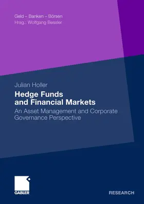 Holler | Hedge Funds and Financial Markets | Buch | 978-3-8349-3277-8 | www.sack.de