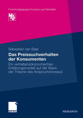 van Baal |  Das Preissuchverhalten der Konsumenten | Buch |  Sack Fachmedien