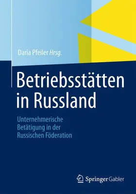 Pfeiler |  Betriebsstätten in Russland | Buch |  Sack Fachmedien