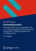 Weuster |  Weuster, A: Personalauswahl I | Buch |  Sack Fachmedien