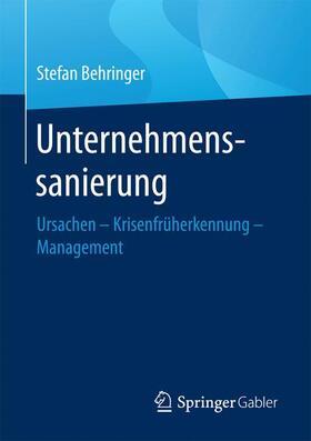 Behringer | Unternehmenssanierung | Buch | 978-3-8349-3320-1 | sack.de