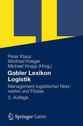Klaus / Krieger / Krupp |  Gabler Lexikon Logistik | Buch |  Sack Fachmedien