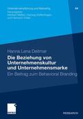 Deitmar |  Deitmar, H: Beziehung von Unternehmenskultur und Unternehmen | Buch |  Sack Fachmedien