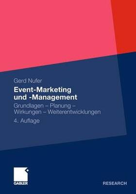Nufer | Event-Marketing und -Management | Buch | 978-3-8349-3419-2 | sack.de