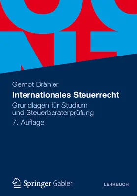 Brähler |  Internationales Steuerrecht | eBook | Sack Fachmedien