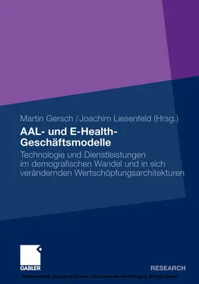 Liesenfeld / Gersch | AAL- und E-Health-Geschäftsmodelle | E-Book | sack.de