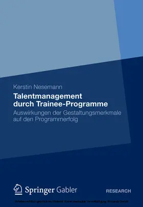 Nesemann | Talentmanagement durch Trainee-Programme | E-Book | sack.de