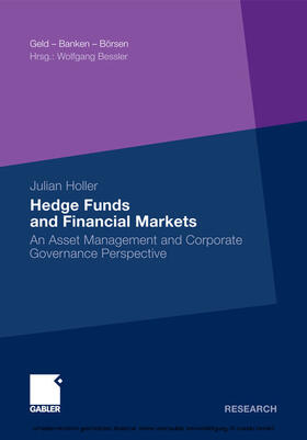 Holler | Hedge Funds and Financial Markets | E-Book | sack.de