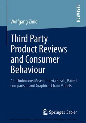 Ziniel | Third Party Product Reviews and Consumer Behaviour | E-Book | www.sack.de